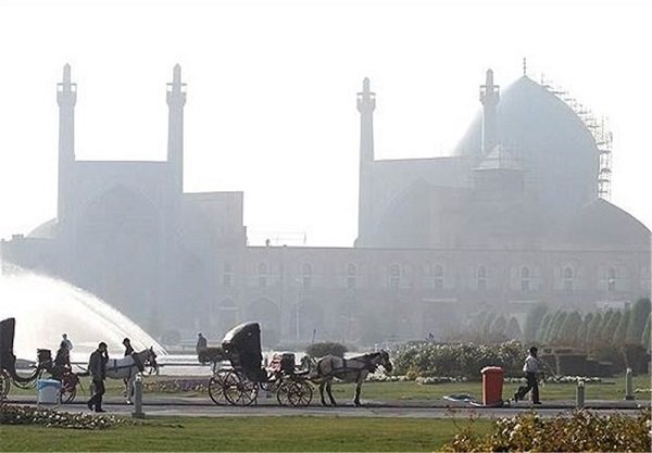 اصفهان تنها کلان‌شهر ناسالم در کشور / هوای ۲۶ شهر سالم و پاک ثبت شد