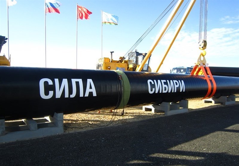 صادرات گاز روسیه به چین رکورد زد