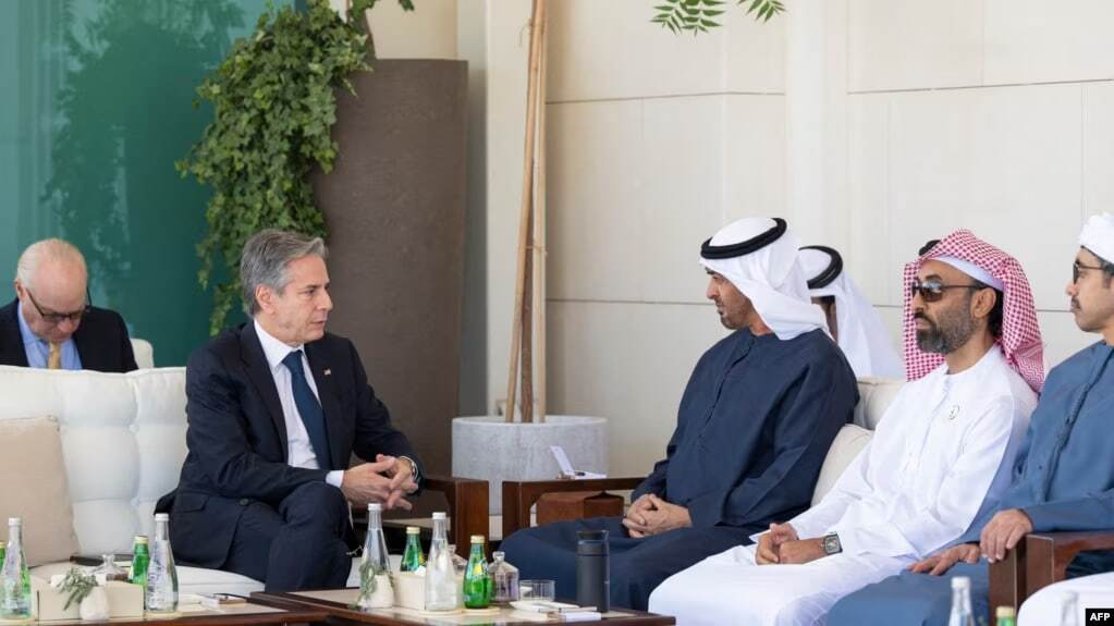بلینکن در امارات بر تعهد آمریکا به «تضمین صلح پایدار منطقه‌ای» تاکید کرد