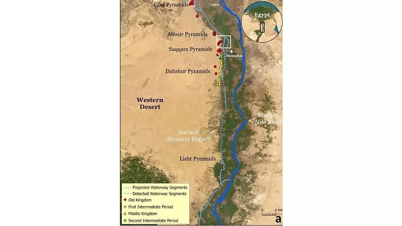 رودخانه گمشده‌ای که می‌توان ساخت اهرام را توضیح داد
