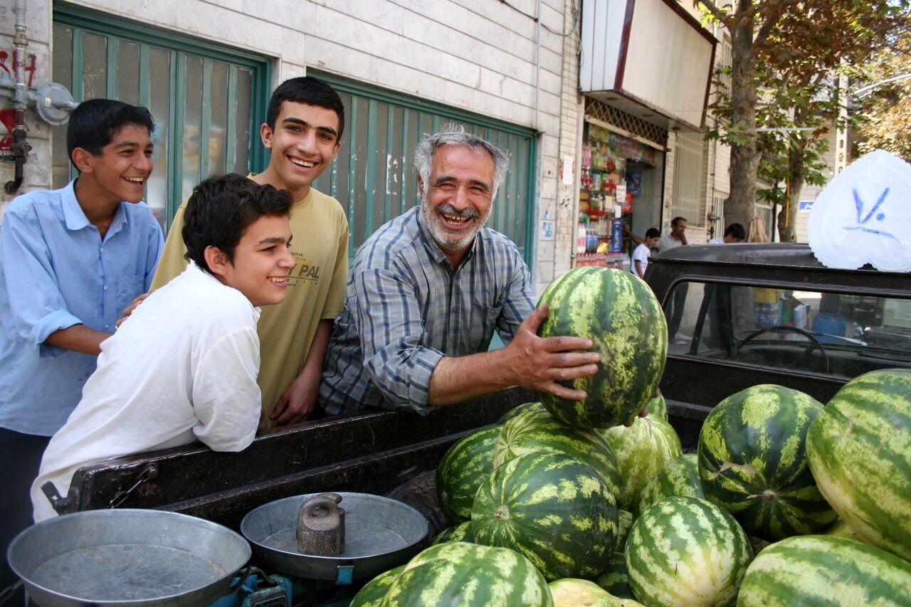 این مرد دکترای علم هندوانه دارد