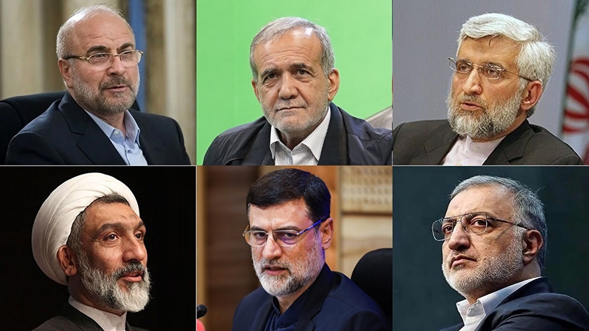 مدارک تحصیلی 6 نامزد ایران تحلیلات ریاست جمهوری