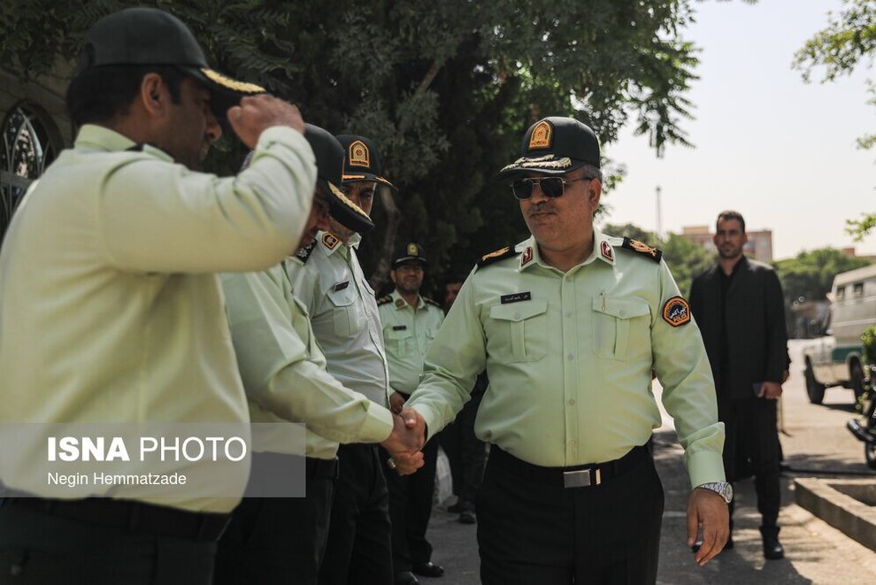 تصاویری از دستگیری باند سارقان در تهران