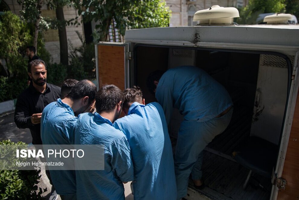 تصاویری از دستگیری باند سارقان در تهران