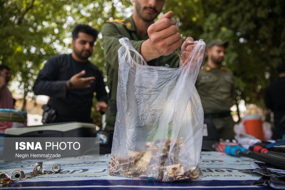 تصاویری از دستگیری باند سارقان در تهران