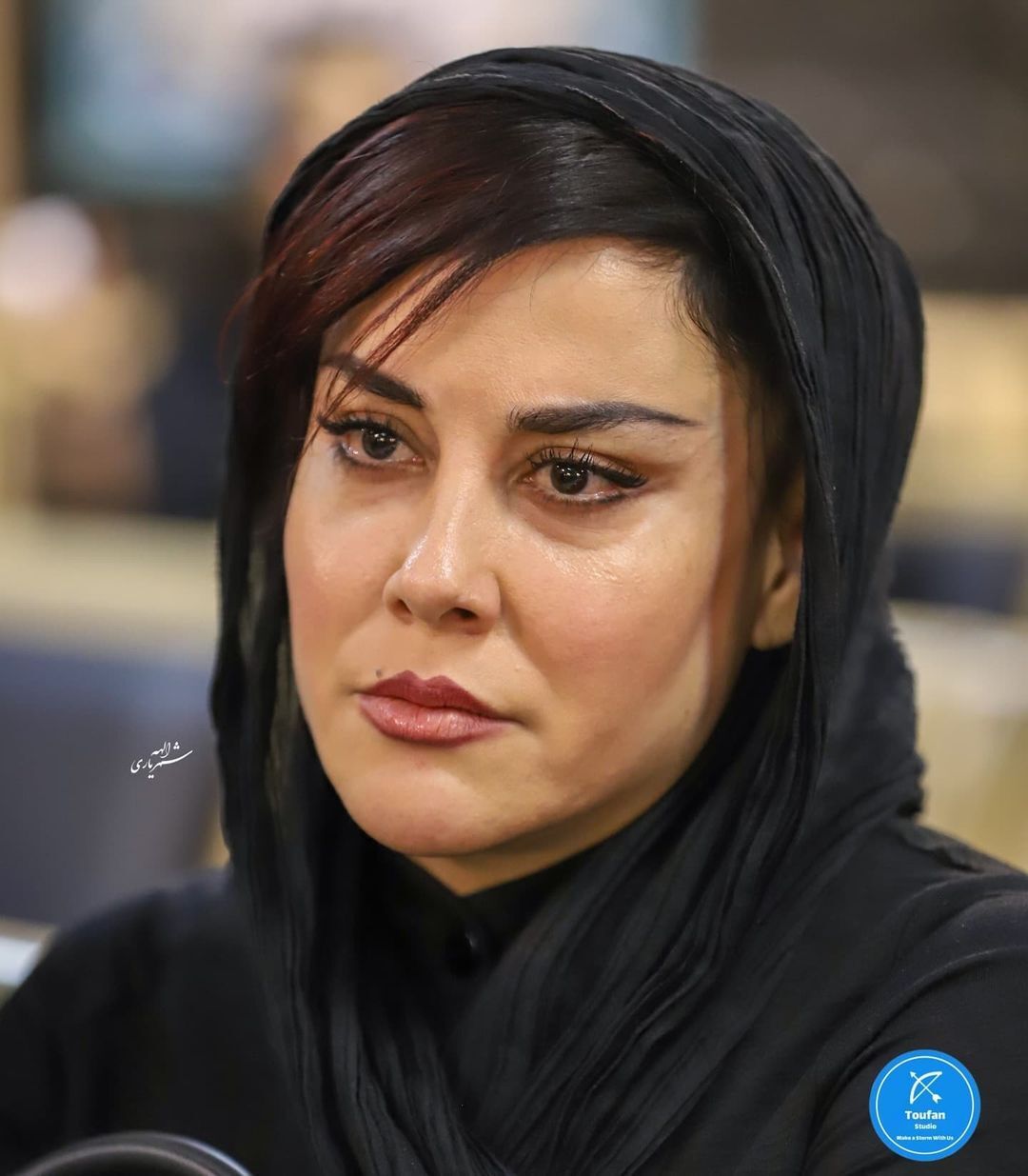 گریم آشا محرابی در مراسم ختم خبرساز شد گریم آشا محرابی در مراسم ختم خبرساز شد