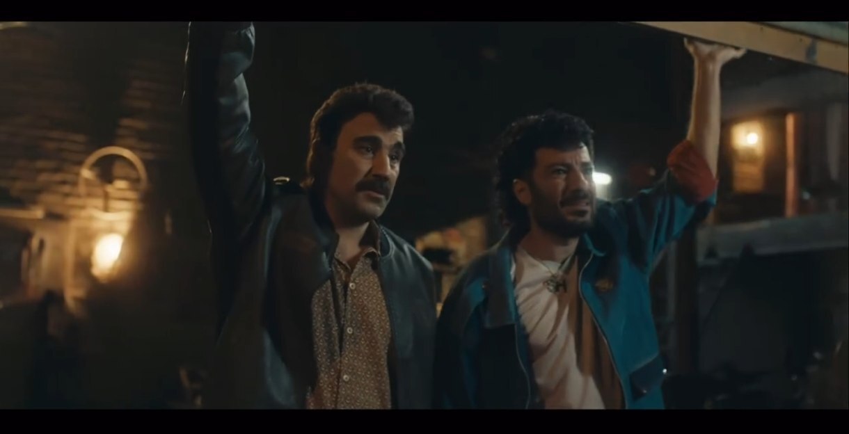 گریم جالب نوید محمدزاده و تنابنده در یک فیلم گریم جالب نوید محمدزاده و تنابنده در یک فیلم