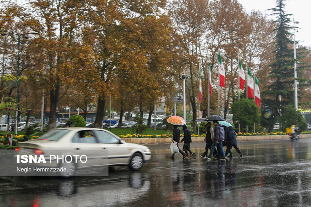 مردم تهران تا این تاریخ میزبان باران پاییزی بودند