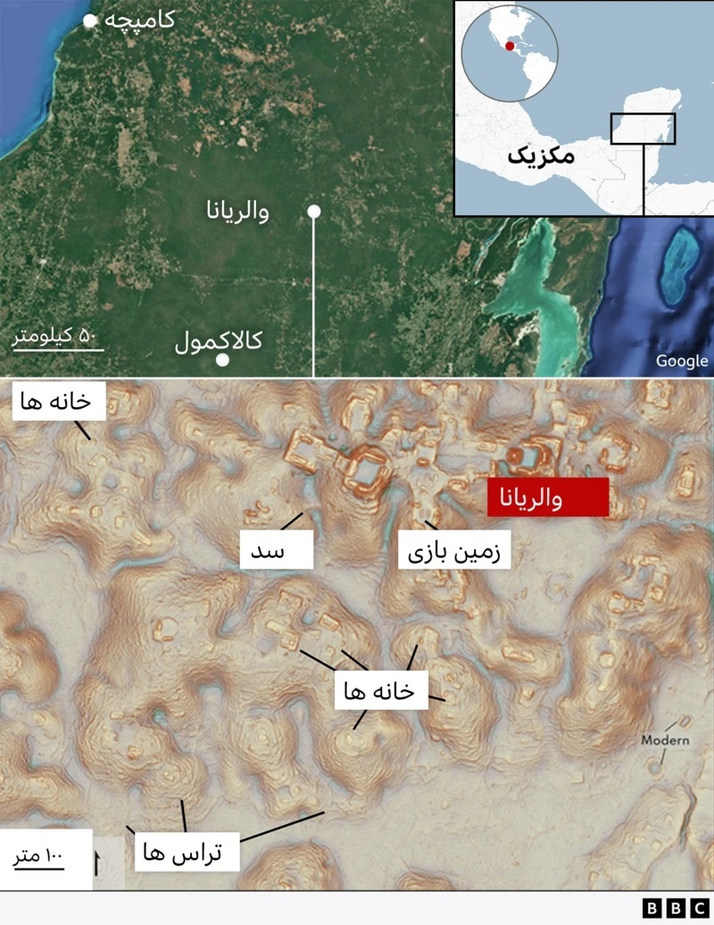 یک دانش آموز به طور تصادفی یک شهر گمشده مایاها را در مکزیک کشف کرد