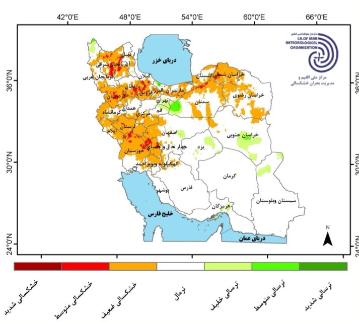 بارش ها کمتر و هوا گرمتر از بلند مدت بود + آخرین پیش بینی بارندگی در کشور