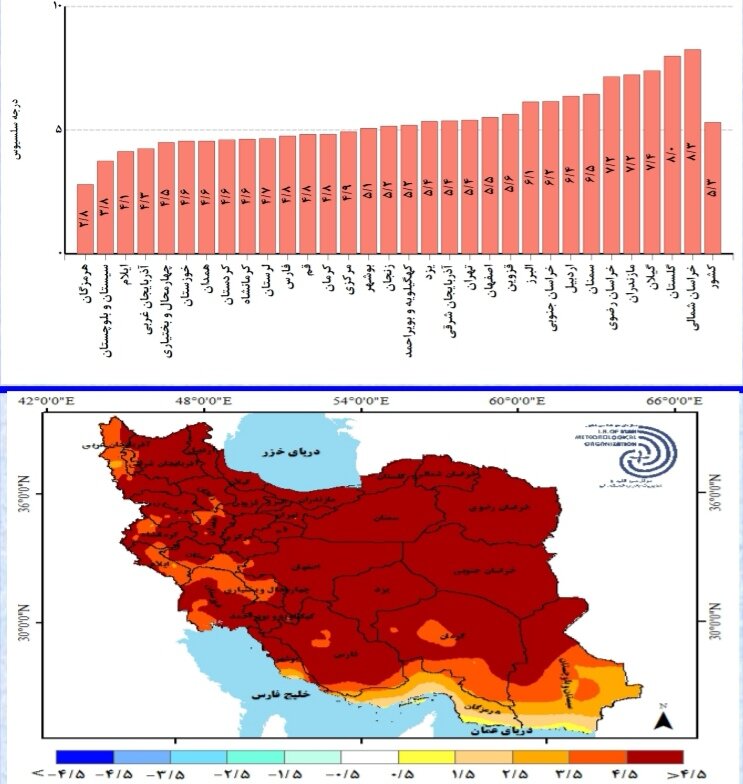 بارش باران بالاتر از میانگین طولانی مدت + جزئیات آخرین پیش بینی ها در ایران بود