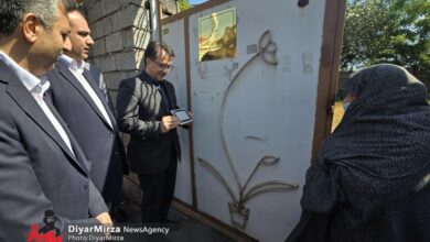 آغاز رسمی ایجاد پایگاه داده مکانی در شهر چاف و چمخاله و نصب پلاک کد پستی هوشمند