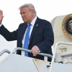 استقبال امیر قطر از ترامپ در دوحه