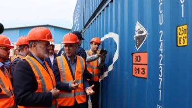بازدید بازرس کل استان گیلان از انبارهای کالا و گمرک بندر انزلی