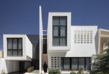 خانه پدر و دختر؛ معماری زیبای یک سازه در مشهدی