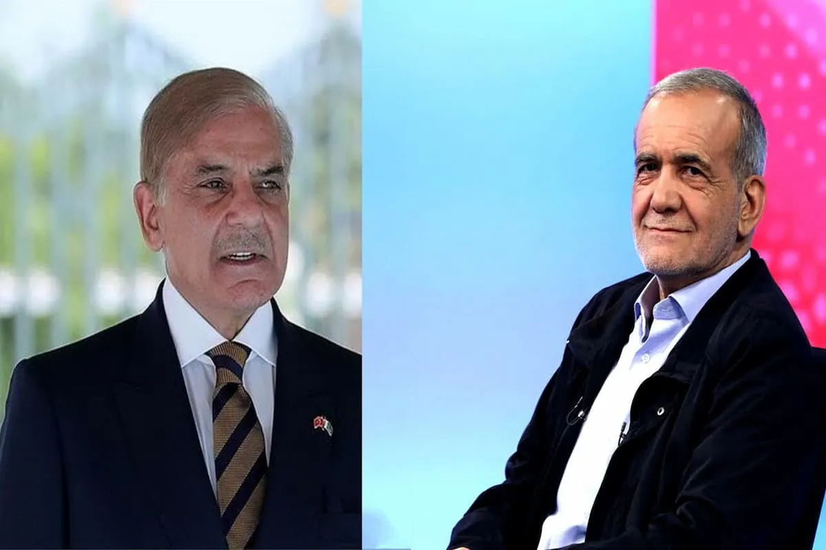 نخست وزیر پاکستان وارد تهران شد