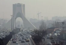 هوای تهران در وضعیت ناسالم