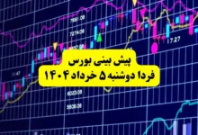 پیش بینی بورس فردا دوشنبه ۵ خرداد ۱۴۰۴