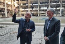 بازدید وزیر فرهنگ از ساختمان شیشه ای :: نجوا خبر
