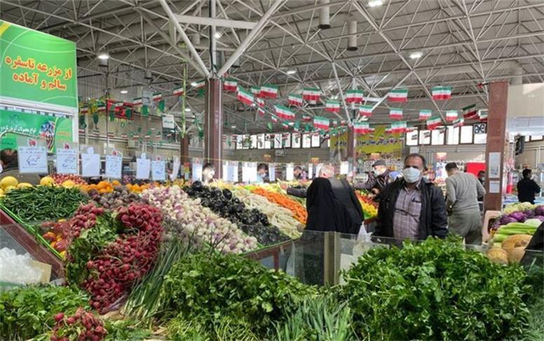 بر نرخ میوه و تره بار نظارت می شود/ تمامی ۳۰۰ بازار و میدان میوه و تره‌بار پایتخت فعال بودند
