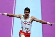 مهدی الفتی قهرمان ژیمناستیک آسیا شد