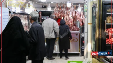 قیمت گوشت قرمز امروز ۲۵ تیر ۱۴۰۴