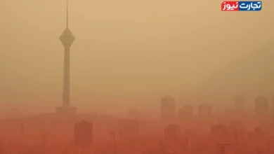 شاخص آلودگی هوا آلودگی هوا تهران