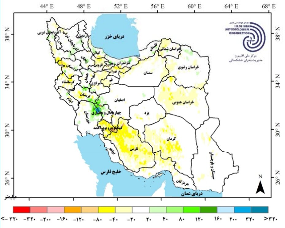 آسیب بارندگی در 4 استان کشور / فروردین تنها 1.5 درصد از سال آب را تأمین کرد