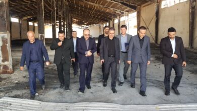 بازدید معاون وزیر صمت از شهرک صنعتی سفیدرود رشت