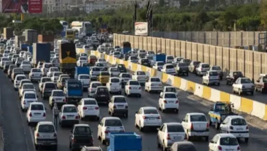 ترافیک سنگین در محور چالوس و فیروزکوه