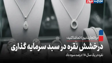 درخشش نقره در سبد سرمایه گذاری / نقره در یک سال 170 درصد سود داد! + ویدئو