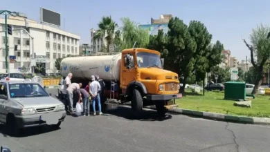 آبرسانی با تانکر در تهران