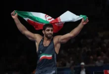 کاپیتان کشتی فرنگی ایران طلایی شد