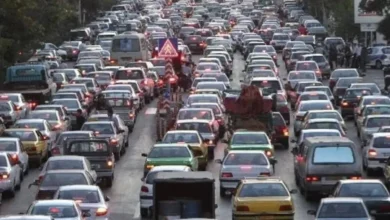 ترافیک سنگین در محورهای منتهی به مازندران