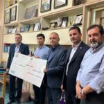 تقدیر بانک ایران‌زمین از دارنده مدال المپیاد جهانی نجوم