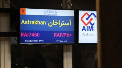 خط پروازی جدید رشت ـ آستاراخان راه اندازی شد