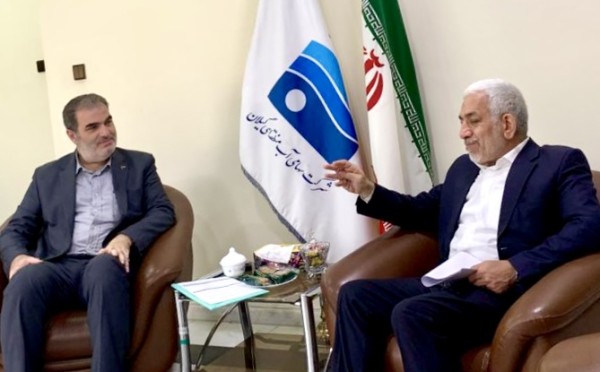 دیدار معاون وزیر نیرو در امور آب و آبفا با مدیرعامل آب منطقه ای گیلان