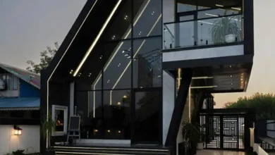 ویلا دهسر؛ معماری هندسی در آستانه اشرفیه با الهام از فرم آرکی‌تایپی+ تصاویر
