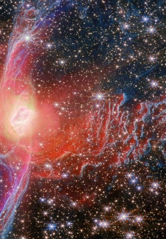 تصاویر جدید تلسکوپ جیمز وب از لحظه مرگ یک ستاره