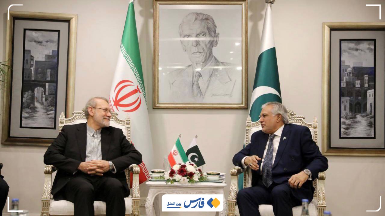 تصاویر بیشتر از دیدار لاریجانی با وزیر امور خارجه پاکستان