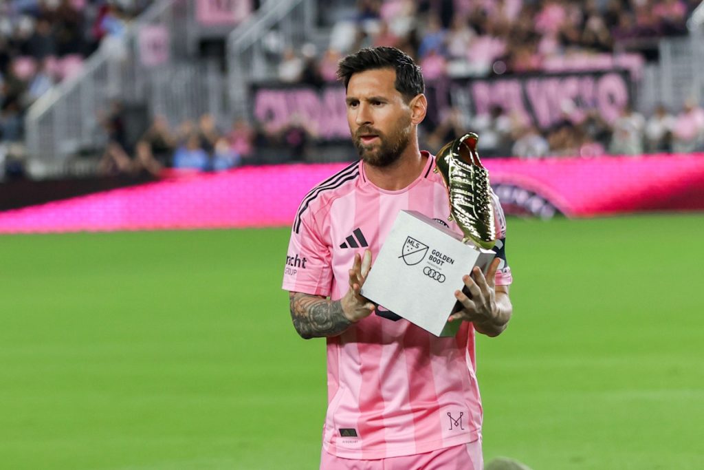 کفش طلایی لیونل مسی mls