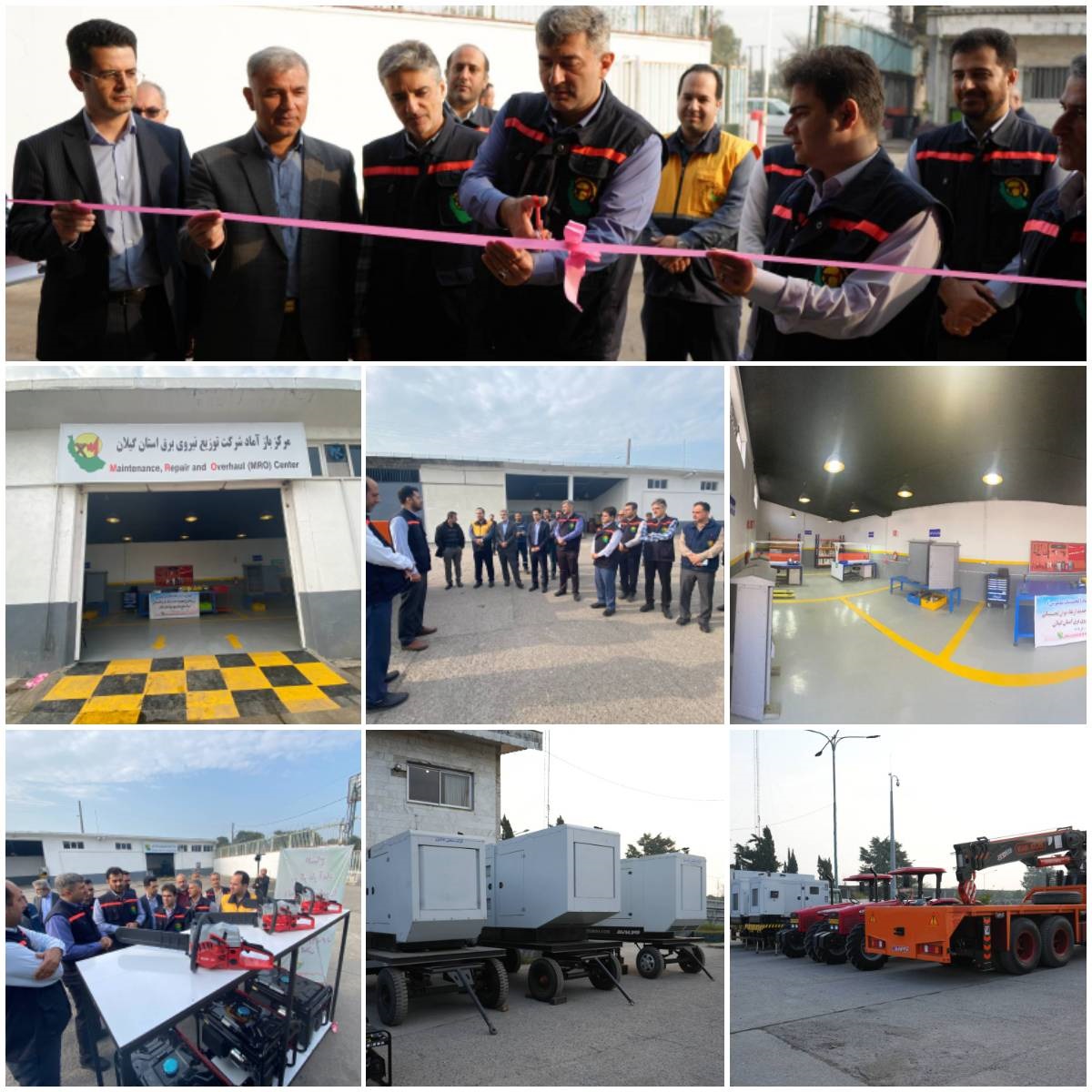افتتاح فاز اول مرکز بازآماد و رونمایی از تجهیزات جدید ارتقاء توان لجستیکی