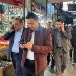 بازدید میدانی مدیران ارشد همراه اول و مخابرات استان از بازار بزرگ تبریز برای رفع مشکل آنتن‌دهی