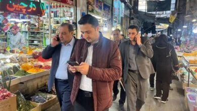 بازدید میدانی مدیران ارشد همراه اول و مخابرات استان از بازار بزرگ تبریز برای رفع مشکل آنتن‌دهی