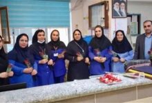 تقدیر کارکنان بانک ایران زمین از پرستاران