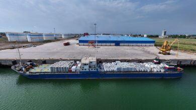 رشد ۵۶ درصدی پهلودهی كشتی‌ها در بندر كاسپین و تقویت نقش ایران در تجارت دریا