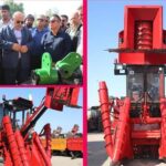 رونمایی از ششمین هاروستر تمام‌ایرانی نیشکر در خوزستان