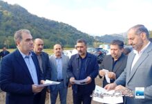 عملیات اجرایی طرح آبرسانی و ارتقای تصفیه‌خانه بهارستان در آستارا آغاز شد