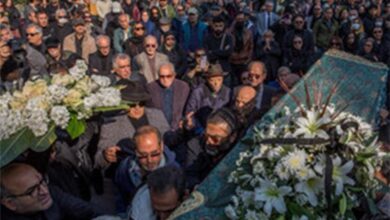 مراسم تشییع پیکر هادی مرزبان :: نجوا خبر