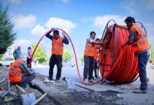 پیشرفت فیزیکی پروژه فیبرنوری در گیلان به ۶۰ درصد رسید